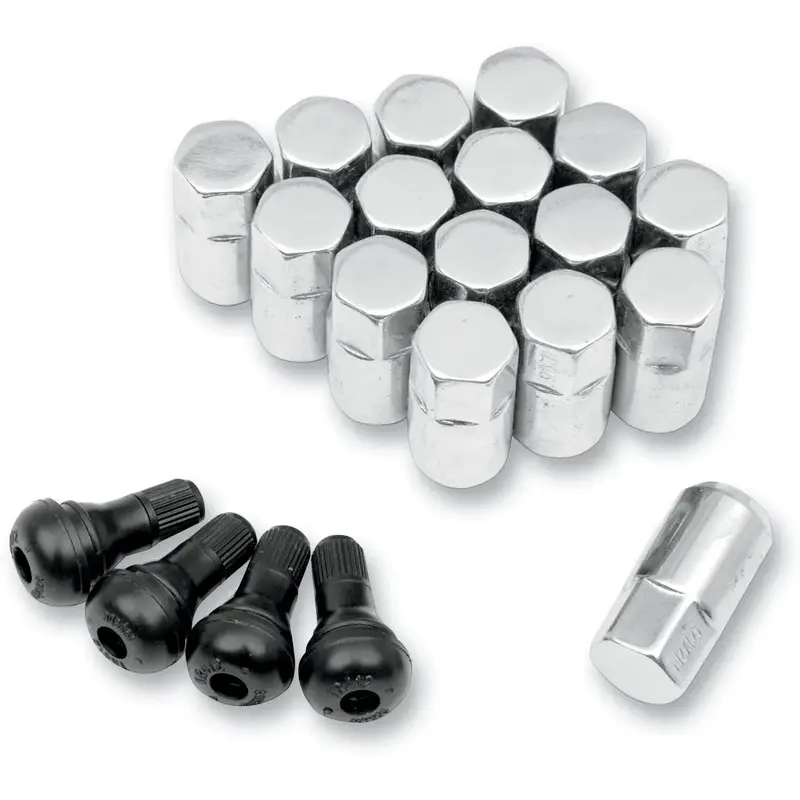 LUG NUTS 12X1.25 CHROME 16-PACK