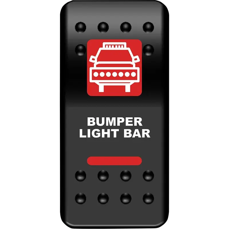 SWITCH RKR BMPR LGHTBR RD