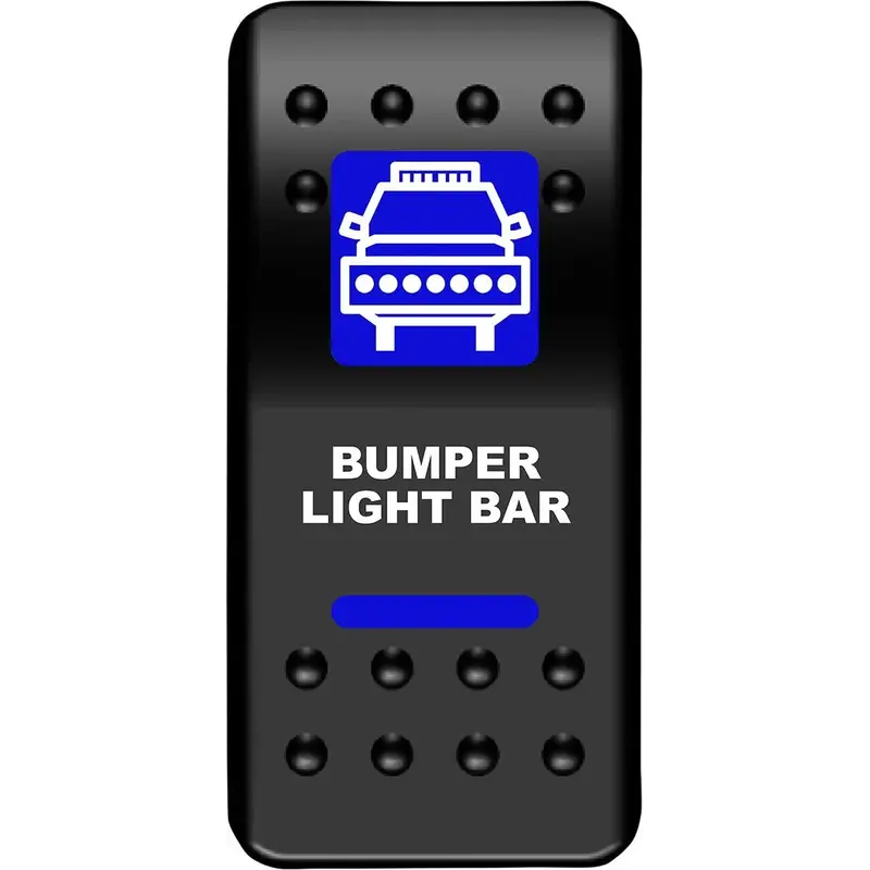 SWITCH RKR BMPR LGHTBR BU