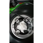 Poignée de réservoir A-SIDER Black Edition 4 vis noir Kawasaki