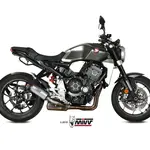Silencieux MIVV MK3 inox/casquette inox Honda CB1000R