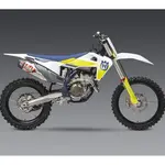 Ligne complète YOSHIMURA RS-12 Signature Series inox/silencieux alu/casquette carbone KTM/Husqvarna