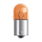 AMPOULE 12V-10W / GRAISSEURS CULOT BAU15S ORANGE