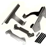 Protections de radiateurs AXP aluminium/noir Sherco