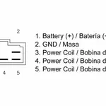 Régulateur TECNIUM type origine Yamaha