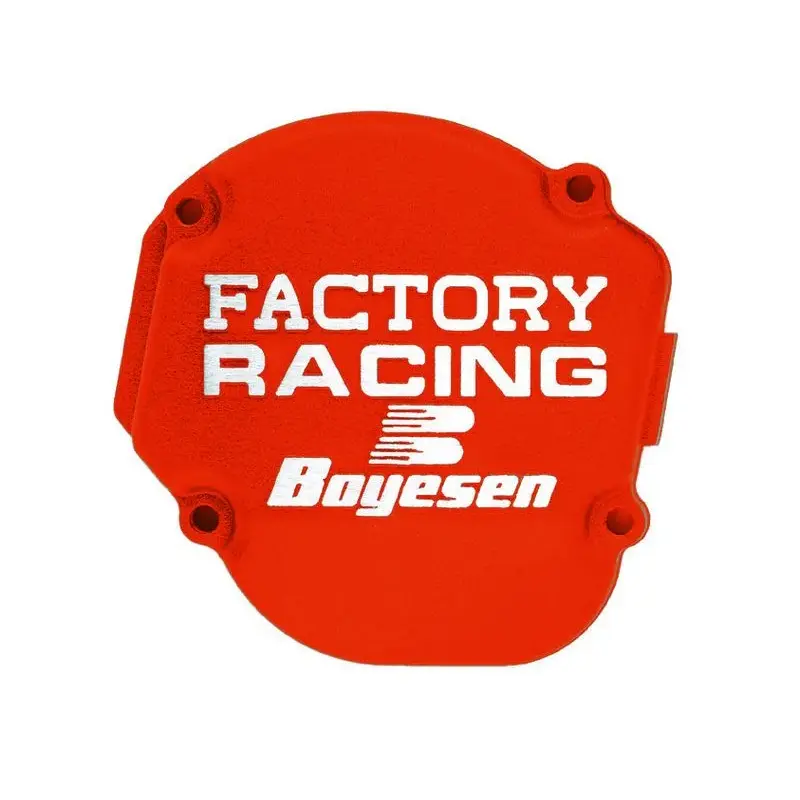 Couvercle de carter d'allumage BOYESEN Factory Racing orange KTM/Husqvarna