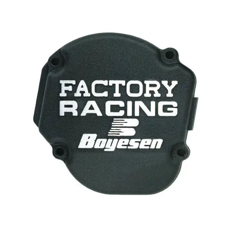 Couvercle de carter d'allumage BOYESEN Factory Racing noir KTM/Husqvarna