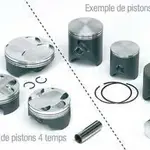 Piston vertex coulé Ø71.96mm compression standard beta rr300