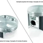 Piston S3 forgé Ø78,97mm compression standard Vertigo Combat Vertical 300