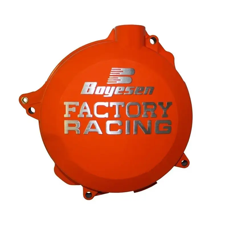 Couvercle de carter d'embrayage BOYESEN Factory Racing alu orange KTM SXF250
