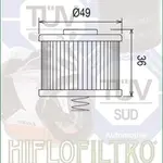 Filtre à huile hiflofiltro hf540 yamaha ys125