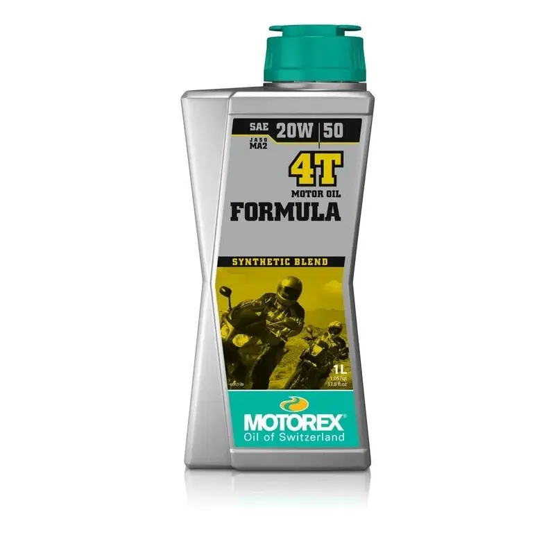 Huile moteur MOTOREX Formula 4T 20W50 semi-synthétique 10 X 1L