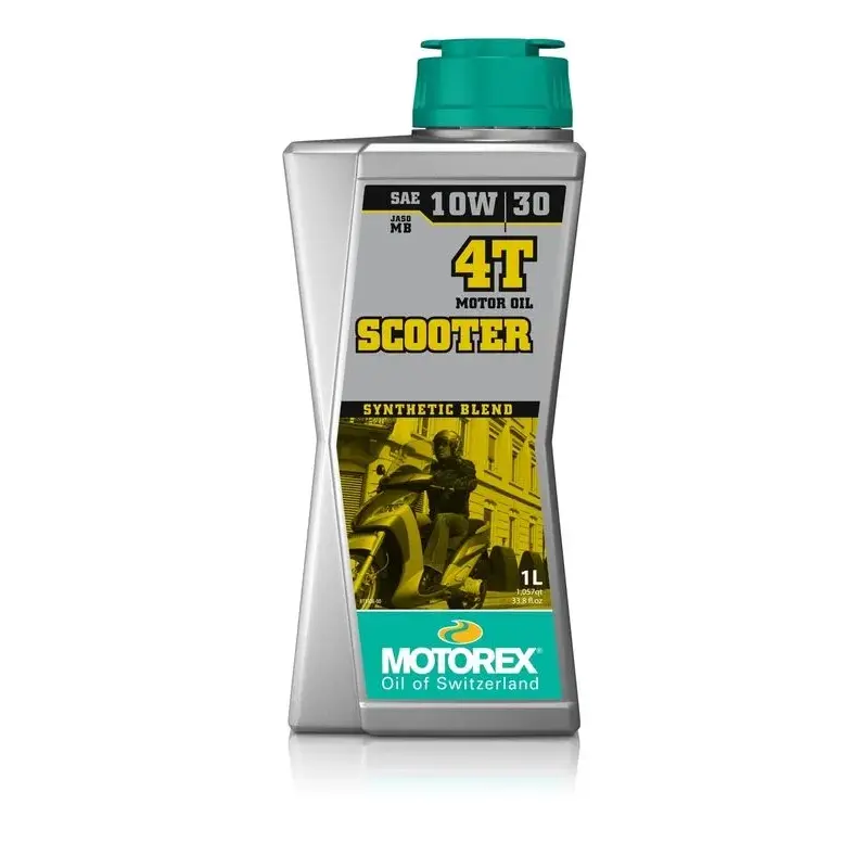 Huile moteur MOTOREX Scooter 4T 10W30 semi-synthétique 10 X 1L