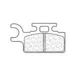 Plaquettes de frein CL BRAKES 1034MX10 métal fritté