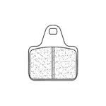 Plaquettes de frein CL BRAKES Racing 1075C60 métal fritté