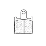 Plaquettes de frein CL BRAKES 1177A3+ métal fritté