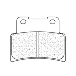 Plaquettes de frein CL BRAKES 1187A3+ métal fritté