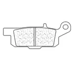 Plaquettes de frein CL BRAKES 1193ATV1 métal fritté