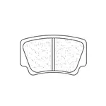 Plaquettes de frein CL BRAKES 1205ATV1 métal fritté