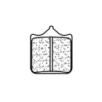 Plaquettes de frein CL BRAKES 1207XBK5 métal fritté