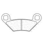 Plaquettes de frein CL BRAKES 1222ATV1 métal fritté