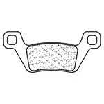 Plaquettes de frein CL BRAKES 1238ATV1 métal fritté