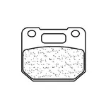 Plaquettes de frein CL BRAKES 1243MX10 métal fritté