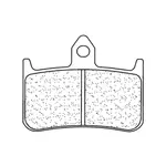 Plaquettes de frein CL BRAKES 2245A3+ métal fritté