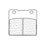 Plaquettes de frein CL BRAKES 2280A3+ métal fritté