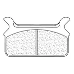 Plaquettes de frein CL BRAKES 2342RX3 métal fritté