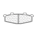Plaquettes de frein CL BRAKES 2389A3+ métal fritté
