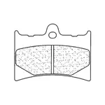 Plaquettes de frein CL BRAKES Racing 2398C60 métal fritté