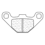 Plaquettes de frein CL BRAKES 2466MX10 métal fritté