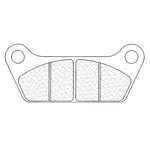 Plaquettes de frein CL BRAKES 2702RX3 métal fritté