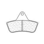 Plaquettes de frein CL BRAKES 2926ATV1 métal fritté