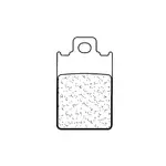 Plaquettes de frein CL BRAKES 3004SC métal fritté