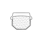 Plaquettes de frein CL BRAKES 3022SC métal fritté