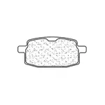 Plaquettes de frein CL BRAKES 3029SC métal fritté