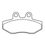 Plaquettes de frein CL BRAKES 3069SC métal fritté