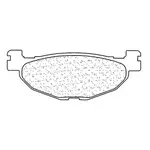 Plaquettes de frein CL BRAKES 3075MSC métal fritté