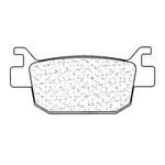 Plaquettes de frein CL BRAKES 3083MSC métal fritté