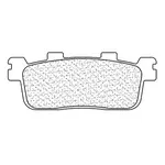 Plaquettes de frein CL BRAKES 3089MSC métal fritté