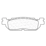 Plaquettes de frein CL BRAKES 3095MSC métal fritté