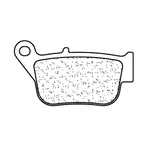 Plaquettes de frein CL BRAKES 3112MSC métal fritté