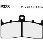 Plaquettes de frein NISSIN 2P-328ST métal fritté BMW