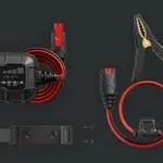 Chargeur de batterie NOCO Genius2 6/12V 2A montage avec pinces