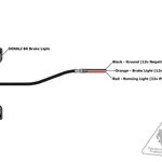 Feu stop DENALI B6 plaque d&#039;immatriculation