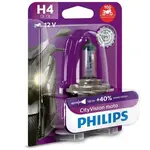 Ampoule PHILIPS H4 CityVision Moto 12V/60/55W - x1