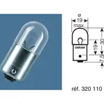 Ampoule OSRAM R10W Original Line 12V/10W culot BA15s
