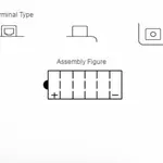 Batterie YUASA 12N5.5-4A conventionnelle